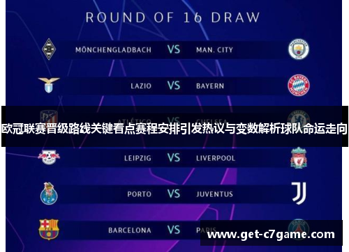 欧冠联赛晋级路线关键看点赛程安排引发热议与变数解析球队命运走向 欧冠联赛晋级路线关键看点赛程安排引发热议与变数解析球队命运走向